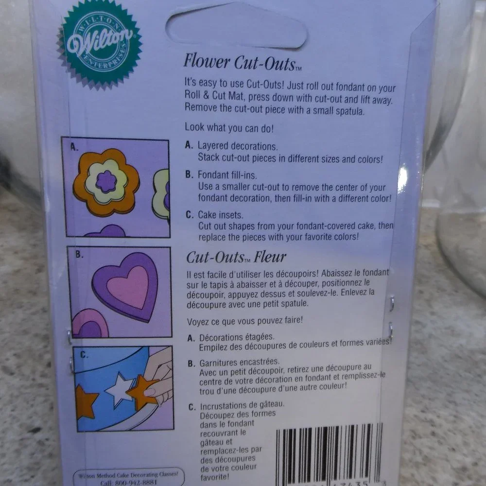 Wilton Flower Cut-Outs